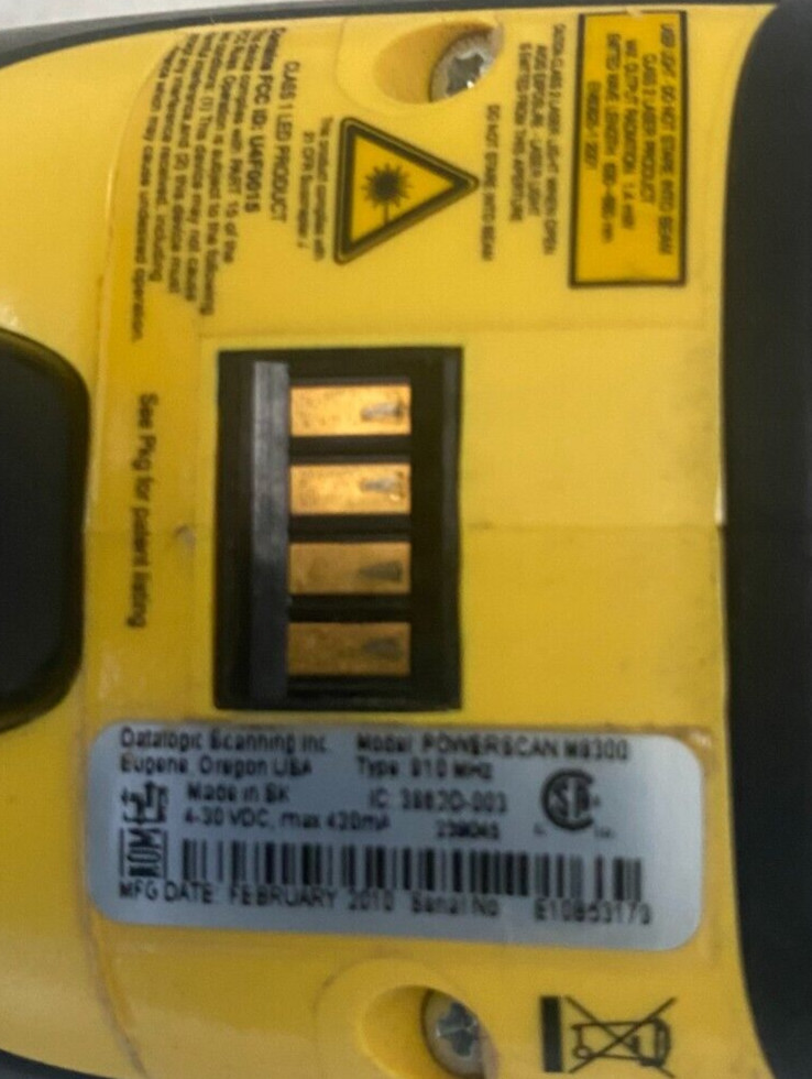 Datalogic BC-8030 PowerScan M8300 Set