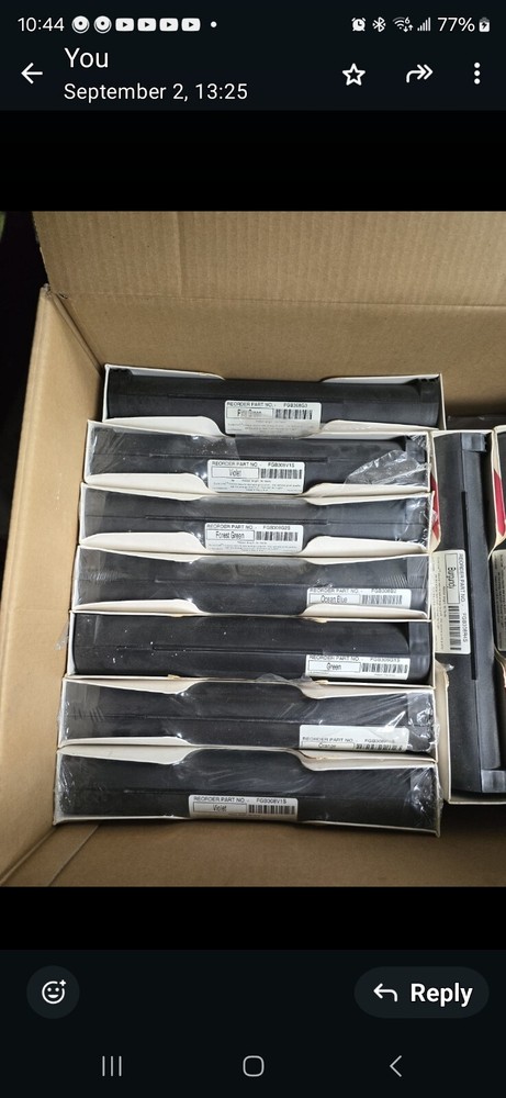 Gerber edge foil printer AS IS