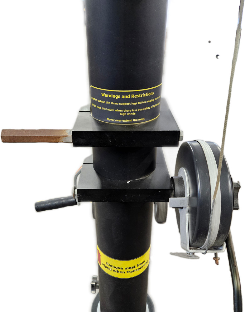 40' Telescoping Camera Tower Stand Endzone Video System