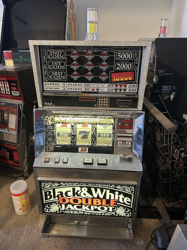Bally Black & White Double Jackpot