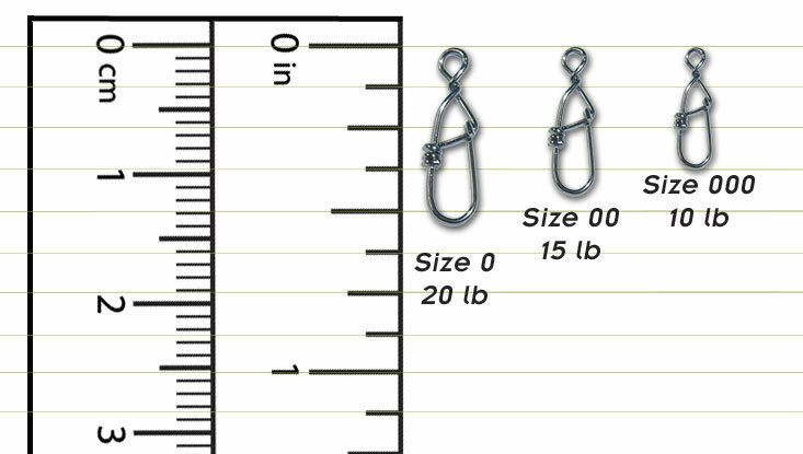 Torpedo Snap Size 0 - 20lb 20-Pack