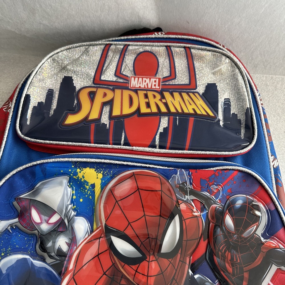 Ruz Marvel Spider-Man Large 3-D EVA Molded 16 Inch Backpack