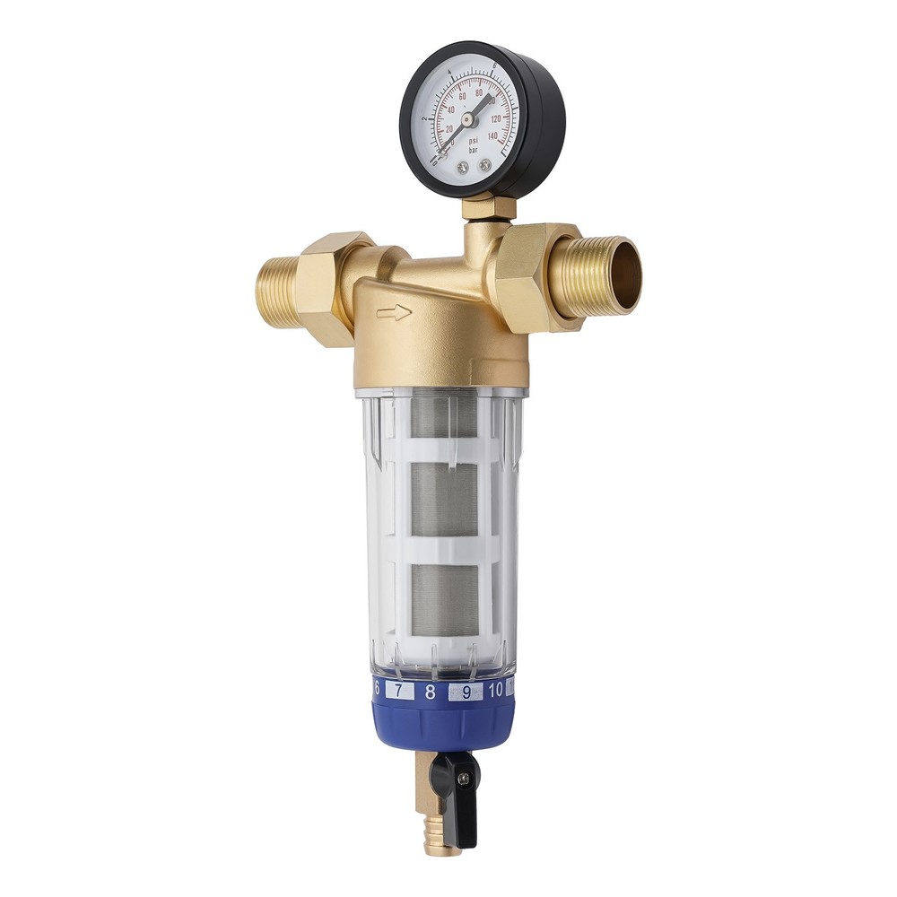 Water Filter, Flushable Prefilter, Reusable and Flushable Pre-Filtration System