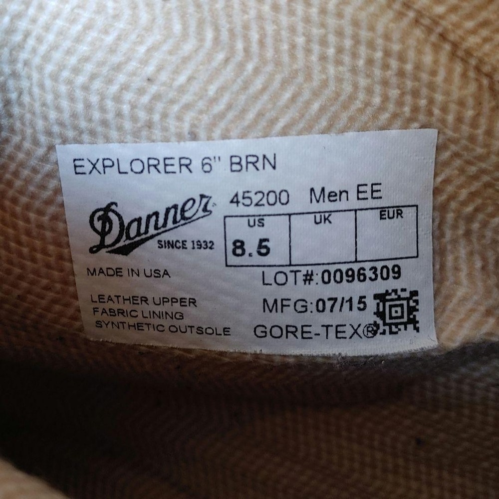 danner explorer 45200 26.5cm