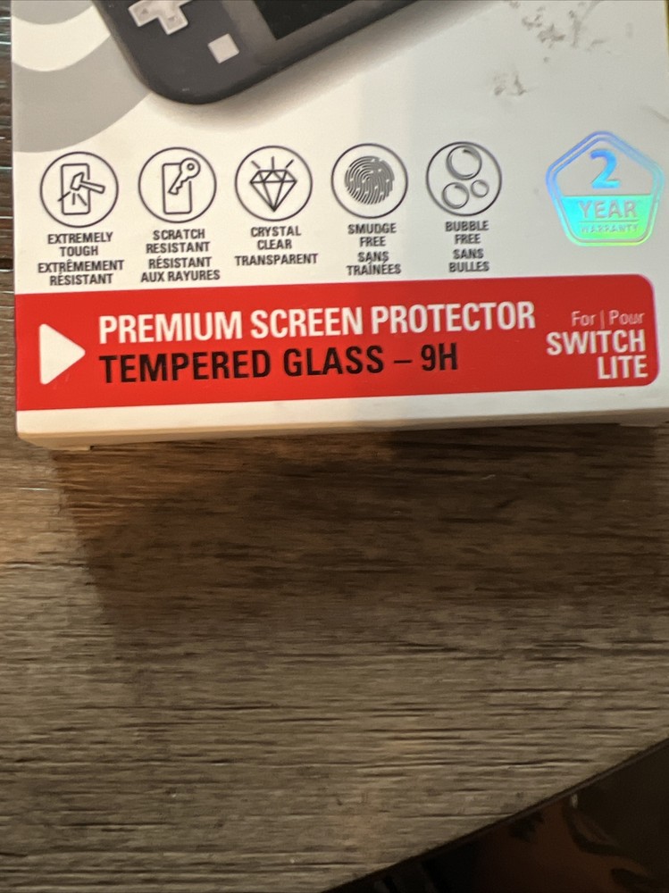 Tempered Glass Premium Screen Protector 9H For Nintendo Switch Lite