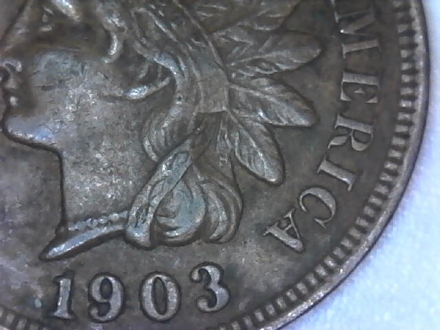 1903 Indian Head, Almost UNC, 4 Diamonds!