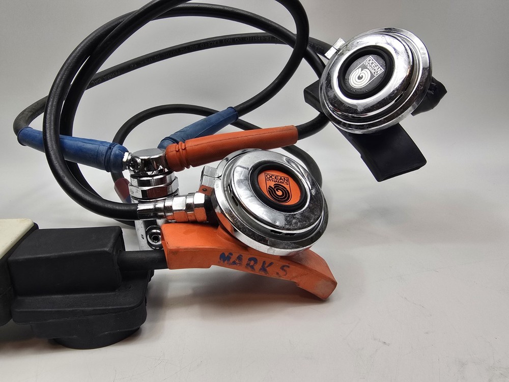 Ocean Dynamics Scuba Diving Regulator Set With Accessories Read