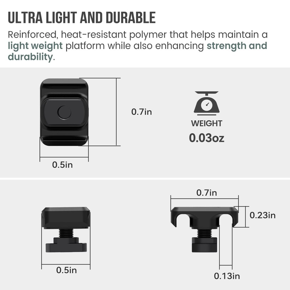 Cgm909 Pressure Switch Cable Guides Compatible With Mlok System Flashlight Laser