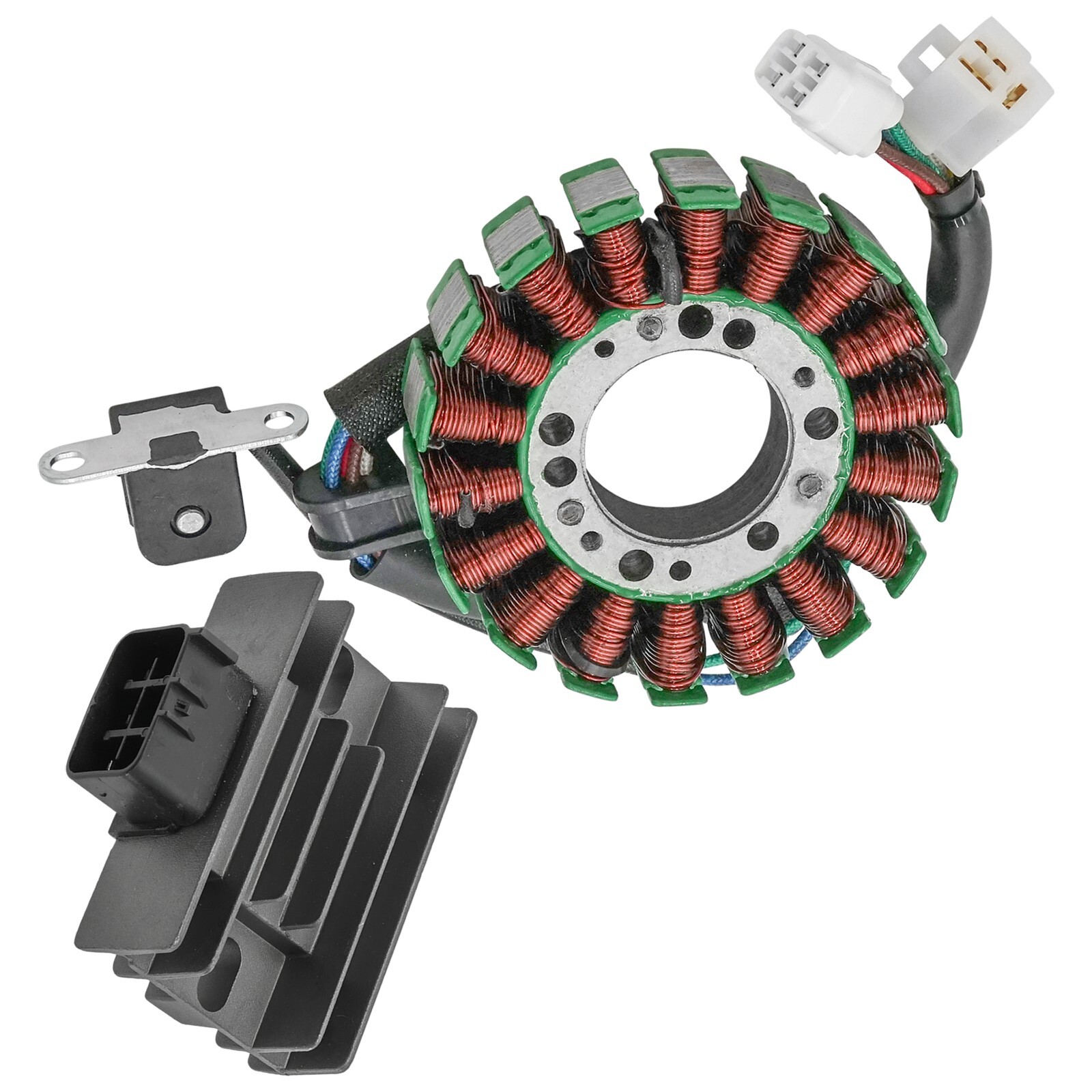Stator & Regulator Rectifier for Suzuki LT-Z400 LTZ400 Quadsport Z400 2003-2008