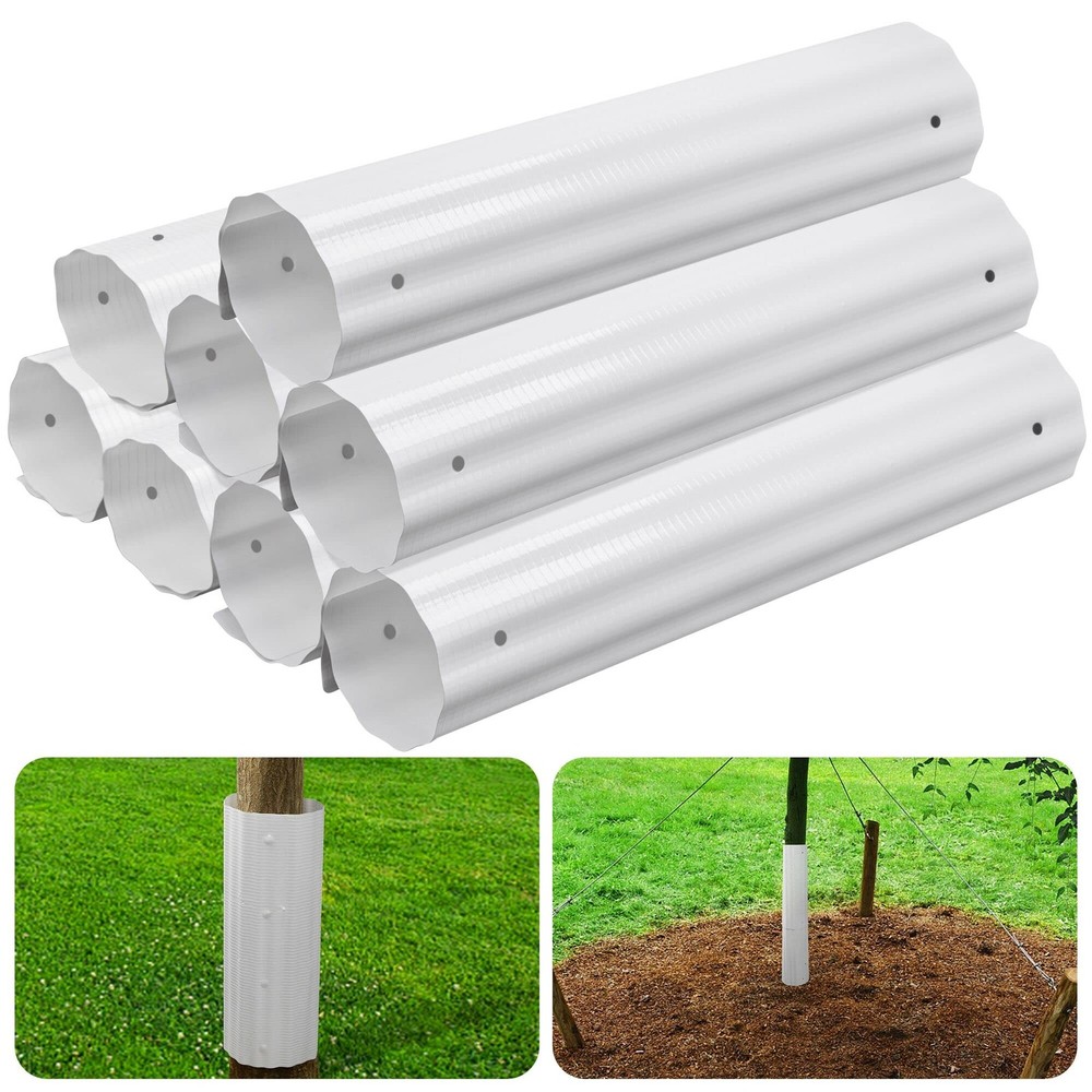 4pcs Expandable Tree Guards,Flexible Tree Bark Protector,Tree Trunk Protector...