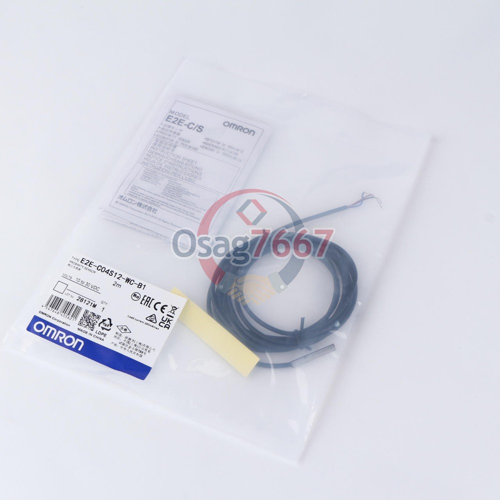 ONE OMRON Proximity Switch E2E-C04S12-WC-B1 10-30VDC