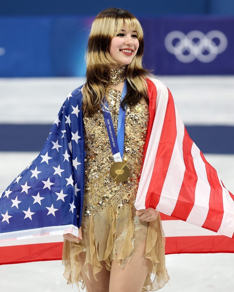 Alysa Liu - Olympic 2026 Poster