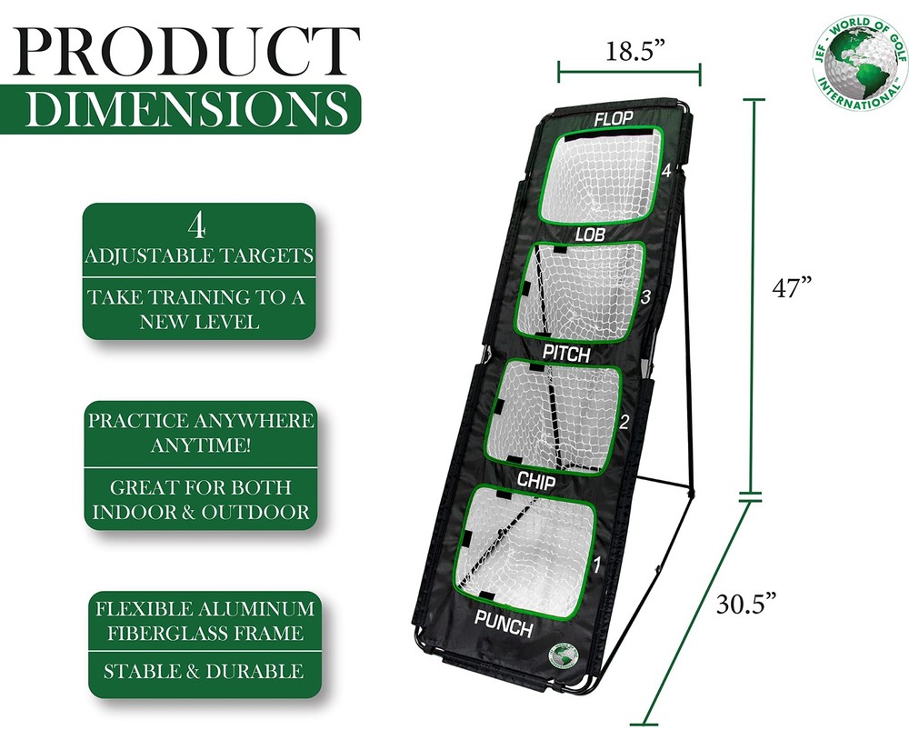Short Game Practice Net, Black (GS1069)