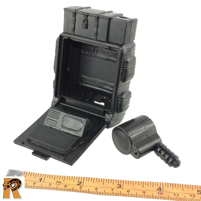 Rapid Fire - Computer backpack w/ Light - 1/6 Scale - GI JOE - Action Figures