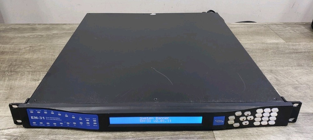 Powers Up* ADTEC EN-31 / MP2 Dual MultiCODEC Encoder/Modulator v2.01.11 UNTESTED