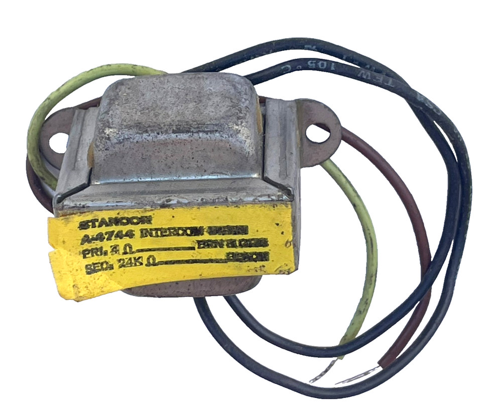 Stancor A4744 Intercom Input Transformer 24000 Ohm 4 Ohm