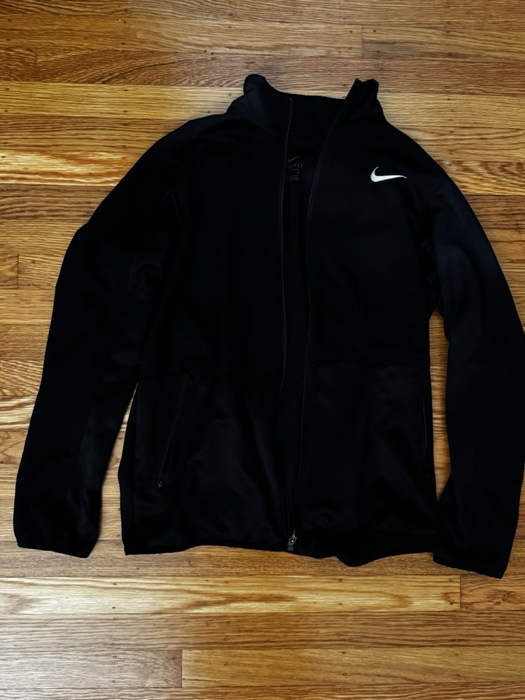 Nike Zip-Up Jacket Black - size Medium