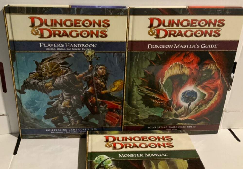 Dungeons & Dragons 4th Edition Core Rulebook Collection