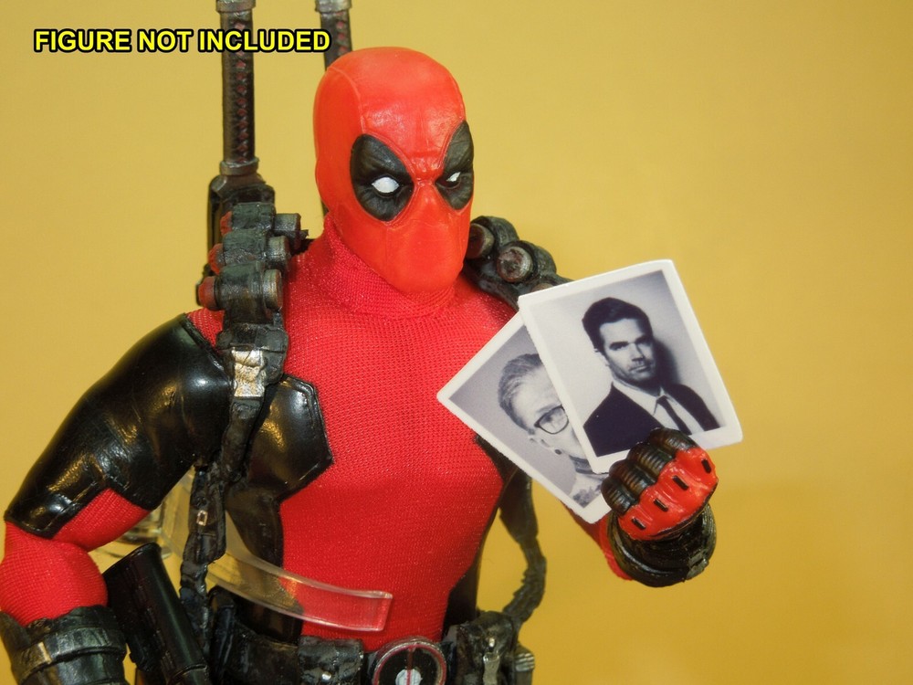 Deadpool 2 - 1/12 scale Custom Accessories / Documents - for 6 inch figures