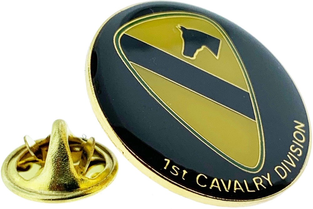 1st Cavalry  Division 1 inch Lapel Pin