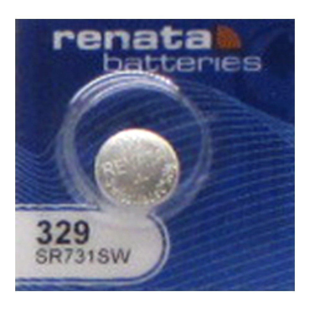 Button Coin Cell Batteries Renata 329 4 Pcs