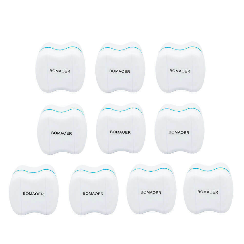 New Denture False Teeth Box Bath Appliance Storage Case Rinsing Basket Container