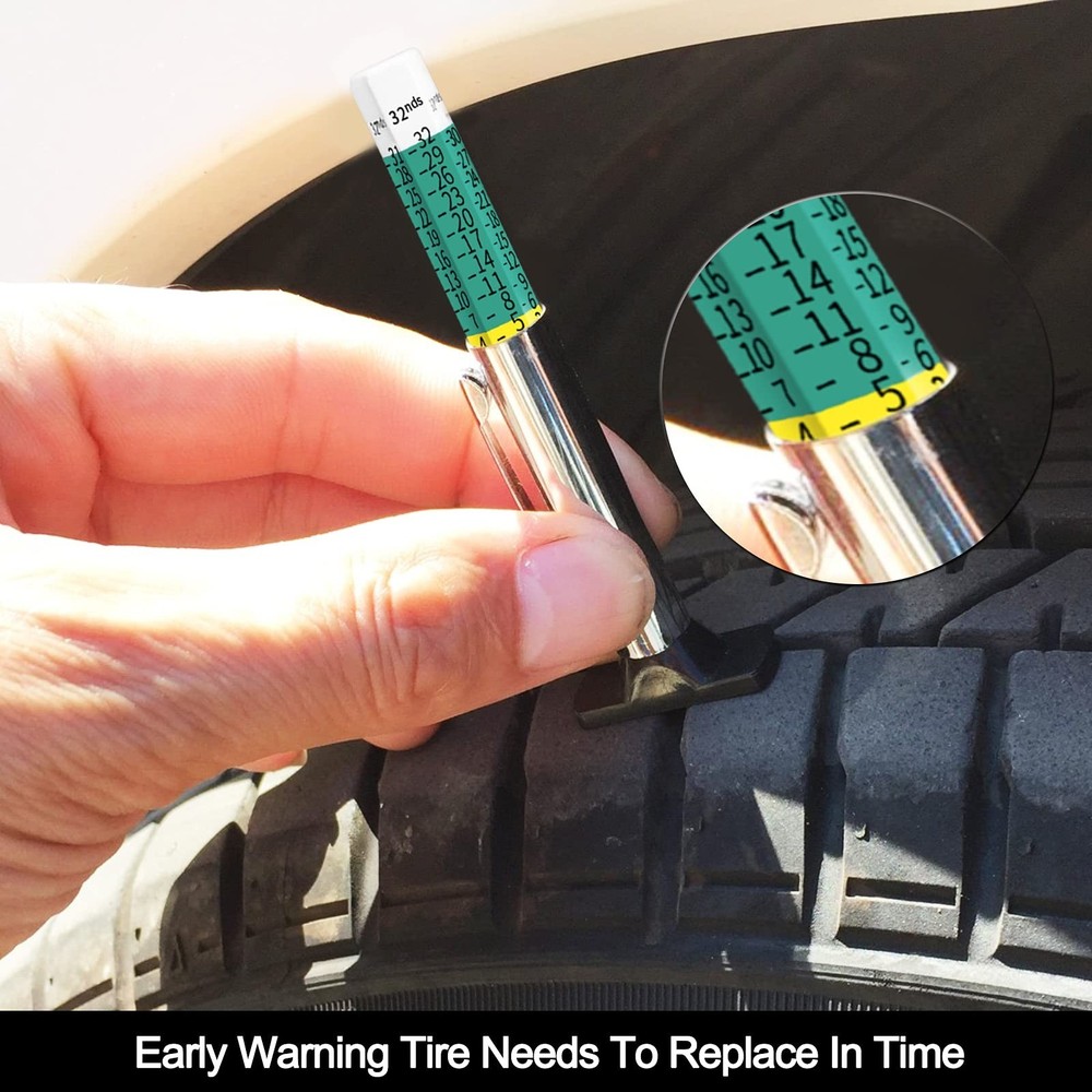 GODESON Tire Tread Depth Gauge