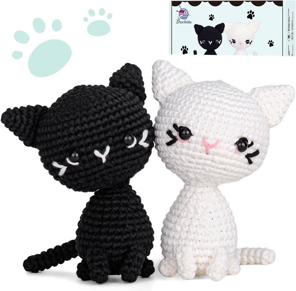 Crochet Kit for Beginners, Crochet Starter Kit with Step-by-Step Video Tutorials