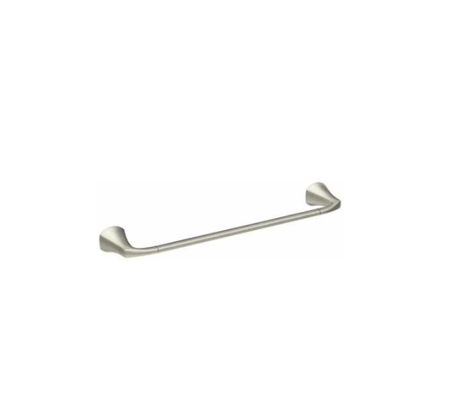 Moen MY8724BN Lindor 24 Inches Towel Bar, Spot Resist Brushed Nickel Finish