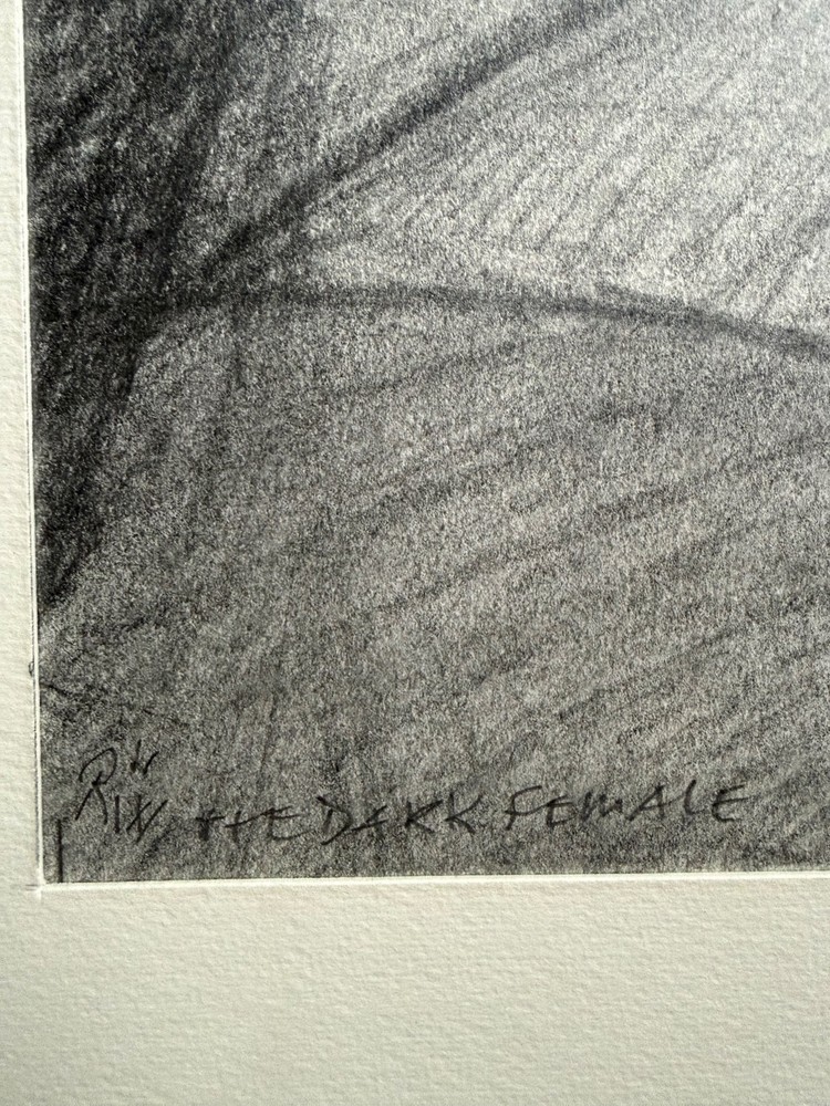 Graphite Drawing “The Dark Female”