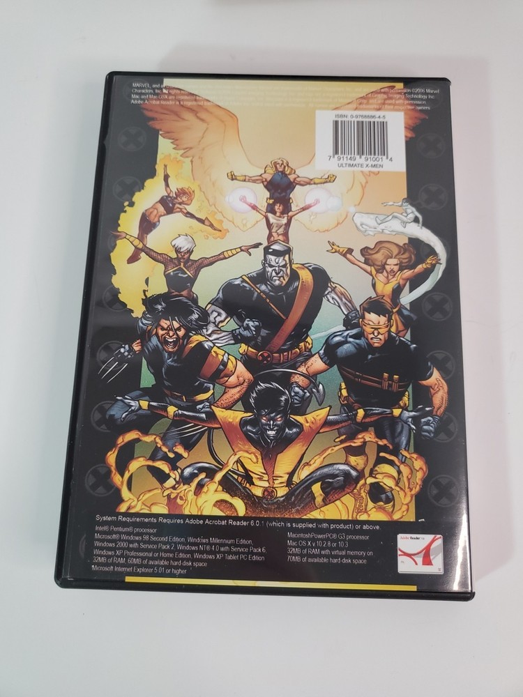 X men Ultimate Complete Comic Book Collection CD-ROM