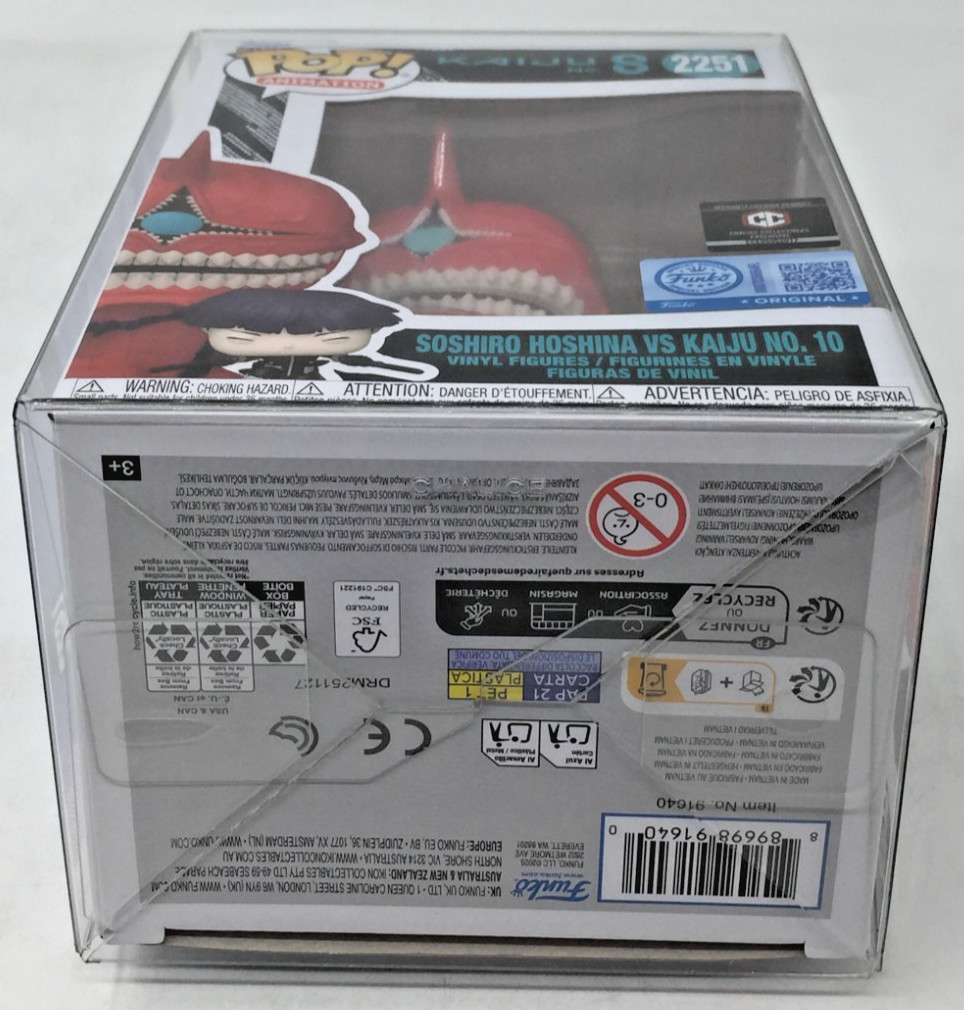 Funko Pop! Kaiju No. 8 Soshiro Vs Kaiju #2251 Chalice CC EX Funko SE W/Protector