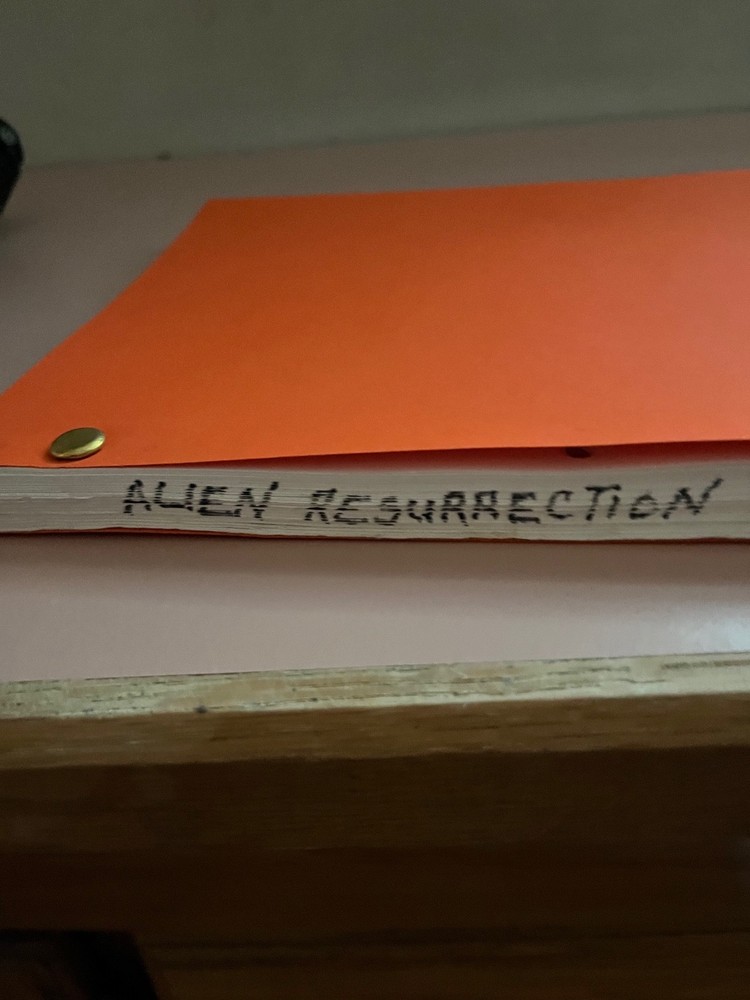 Alien Resurrection - original first draft script written by Joss Whedon 9/14/95