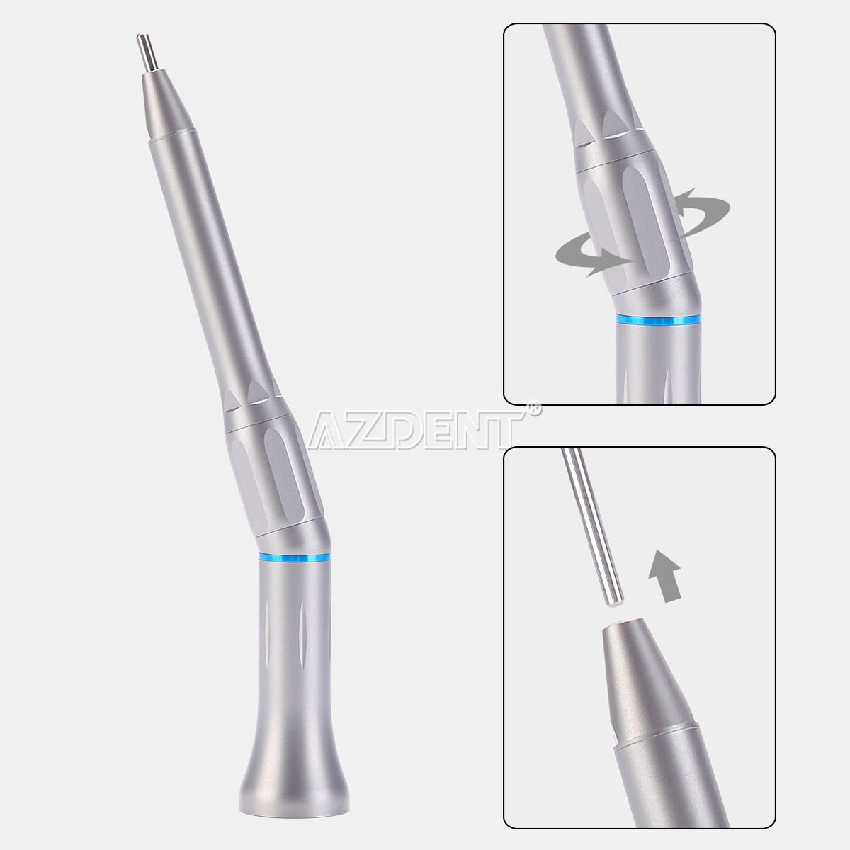 Dental Surgical Operation Handpiece 20 Degree Straight Head Fit Implant Motor