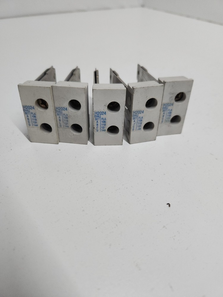 (5) Eaton H2024  Thermal Overload Heater Elements