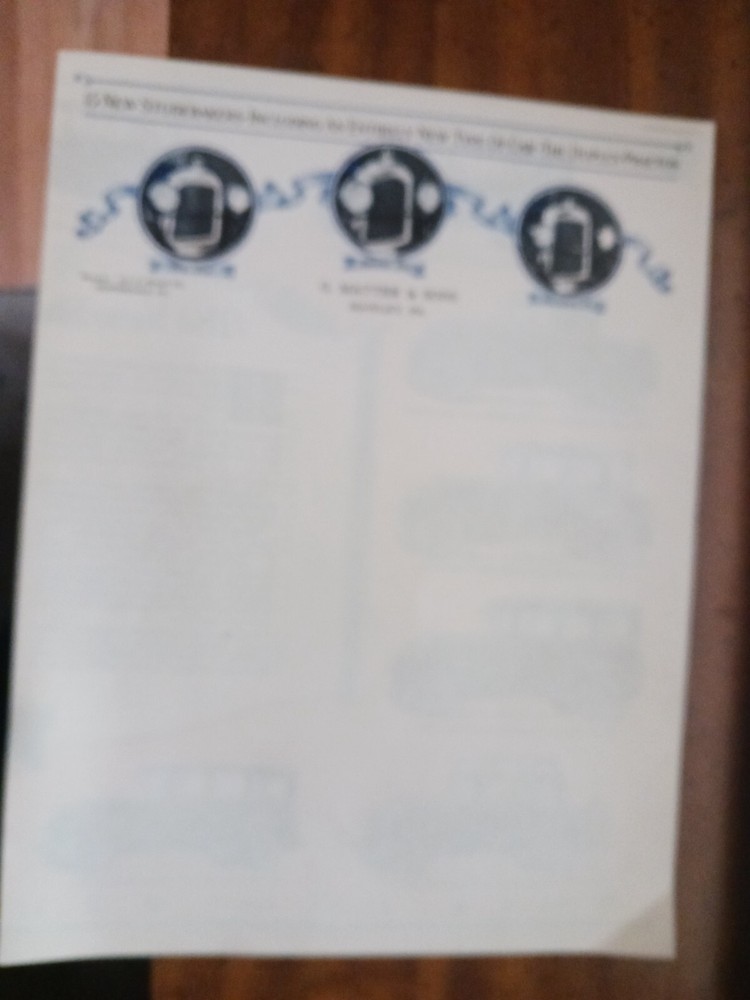 Late 20's Studebaker Mailer Original