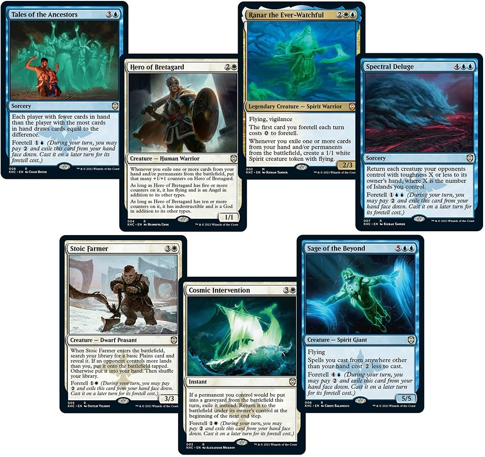 Magic The Gathering Kaldheim Commander Deck Phantom Premonition - NEW MTG TCG