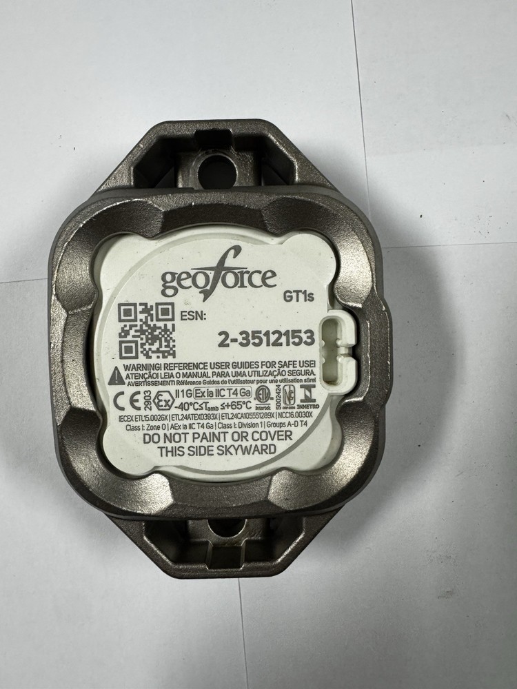 GEOFORCE GT1s Global Satellite Asset Tracker Device ,OPEN BOX