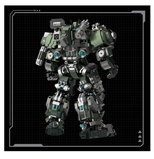 Large Mecha Warrior Building Blocks Robot Model Kit Gift