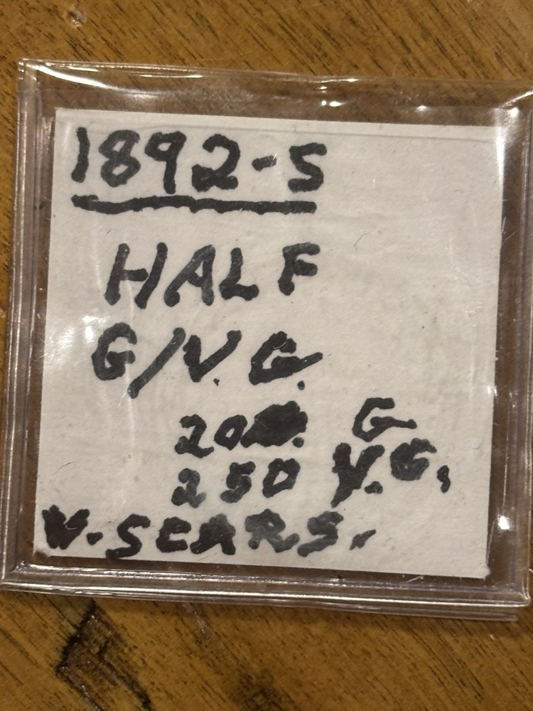 1892 S Barber Half Dollar