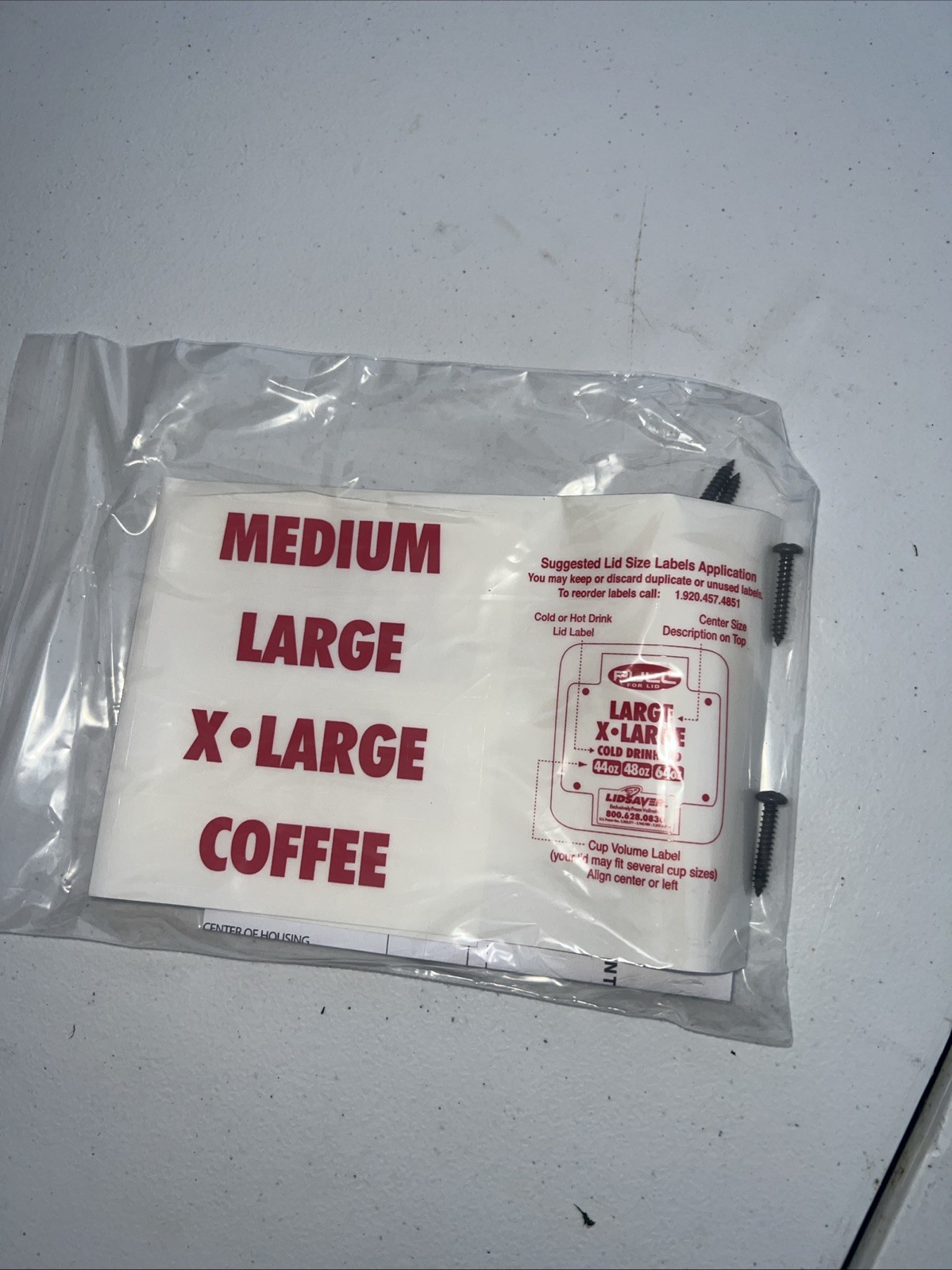 Vollrath Lid Saver LS01-KV Cup Lid Dispenser Ice Coffee Berry DLT1314 Flat