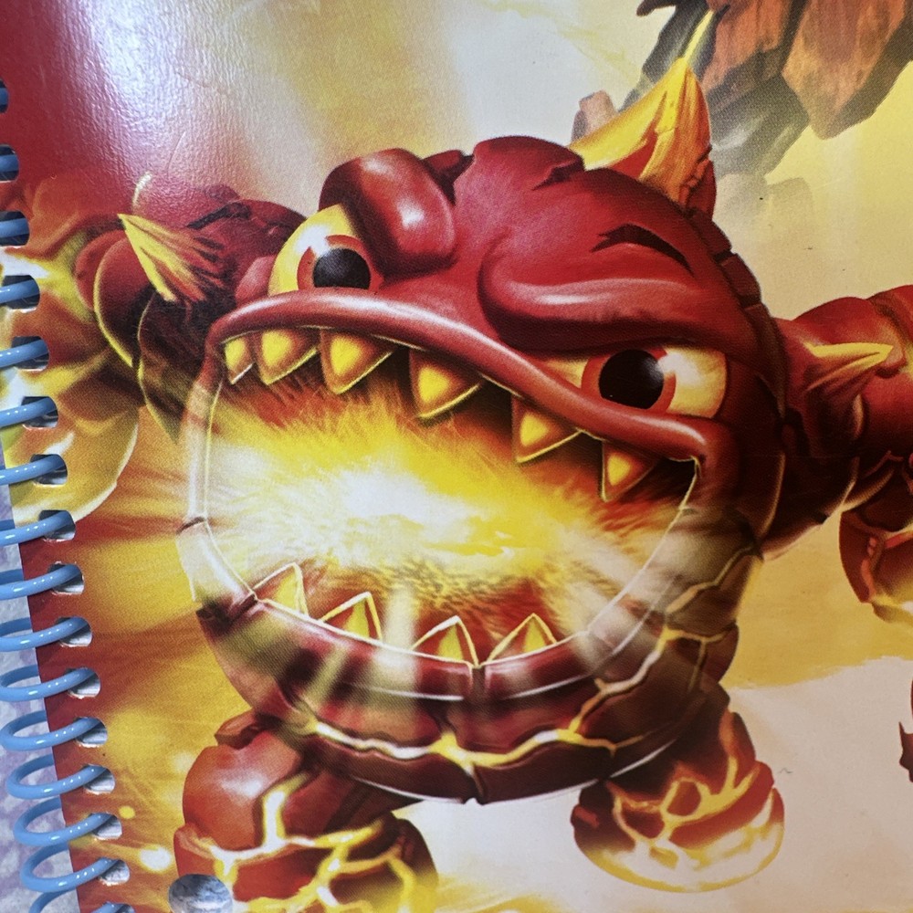 Skylander Giants Notebook Orange