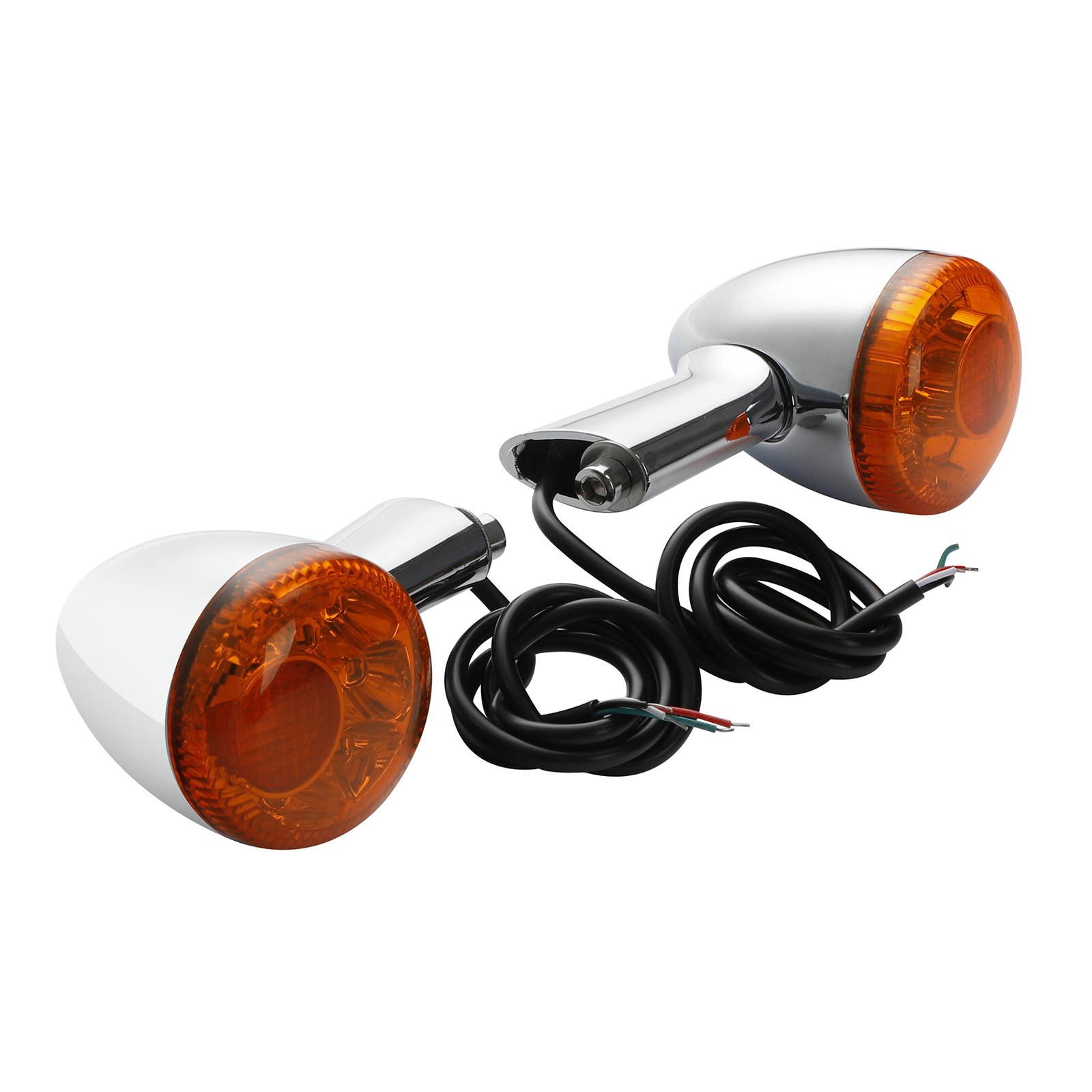 Amber Rear Turn Signals LED Light Fit For Harley Sportster XL 883 1200 1992-2022