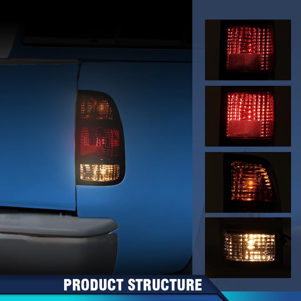 Tail Lights for Tundra 2000-2006 Regular Access Cab Fleetside Bed