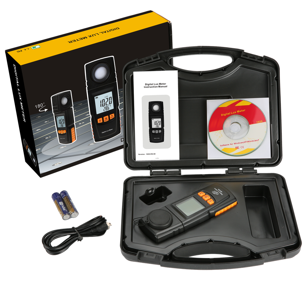 Digital Lux Meter 1020