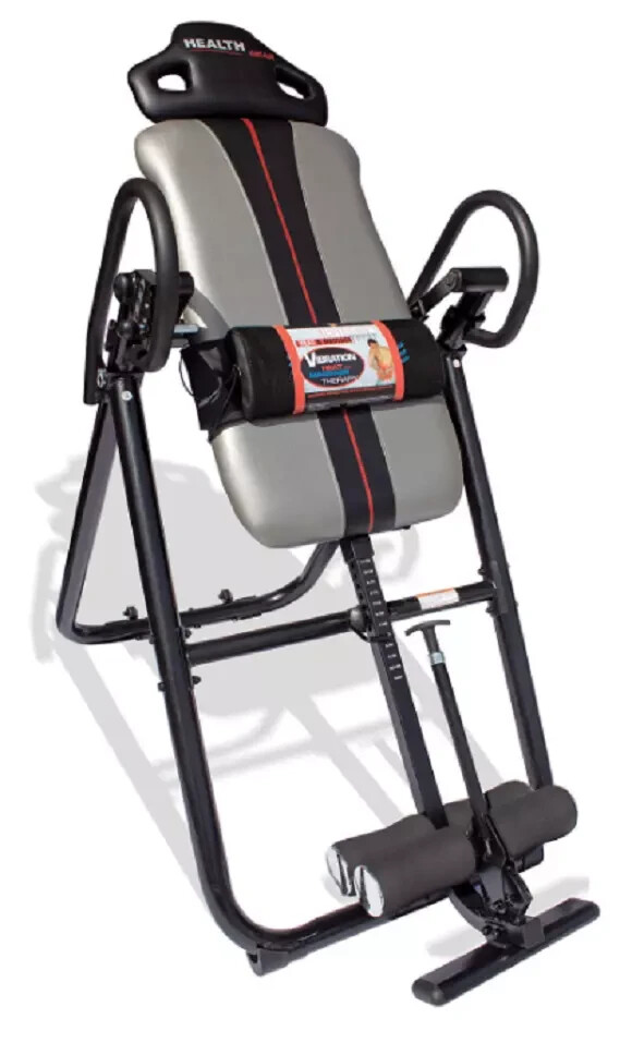 HGI 4.0 DELUXE HEAT & MASSAGE INVERSION TABLE *DISTRESSED PKG*