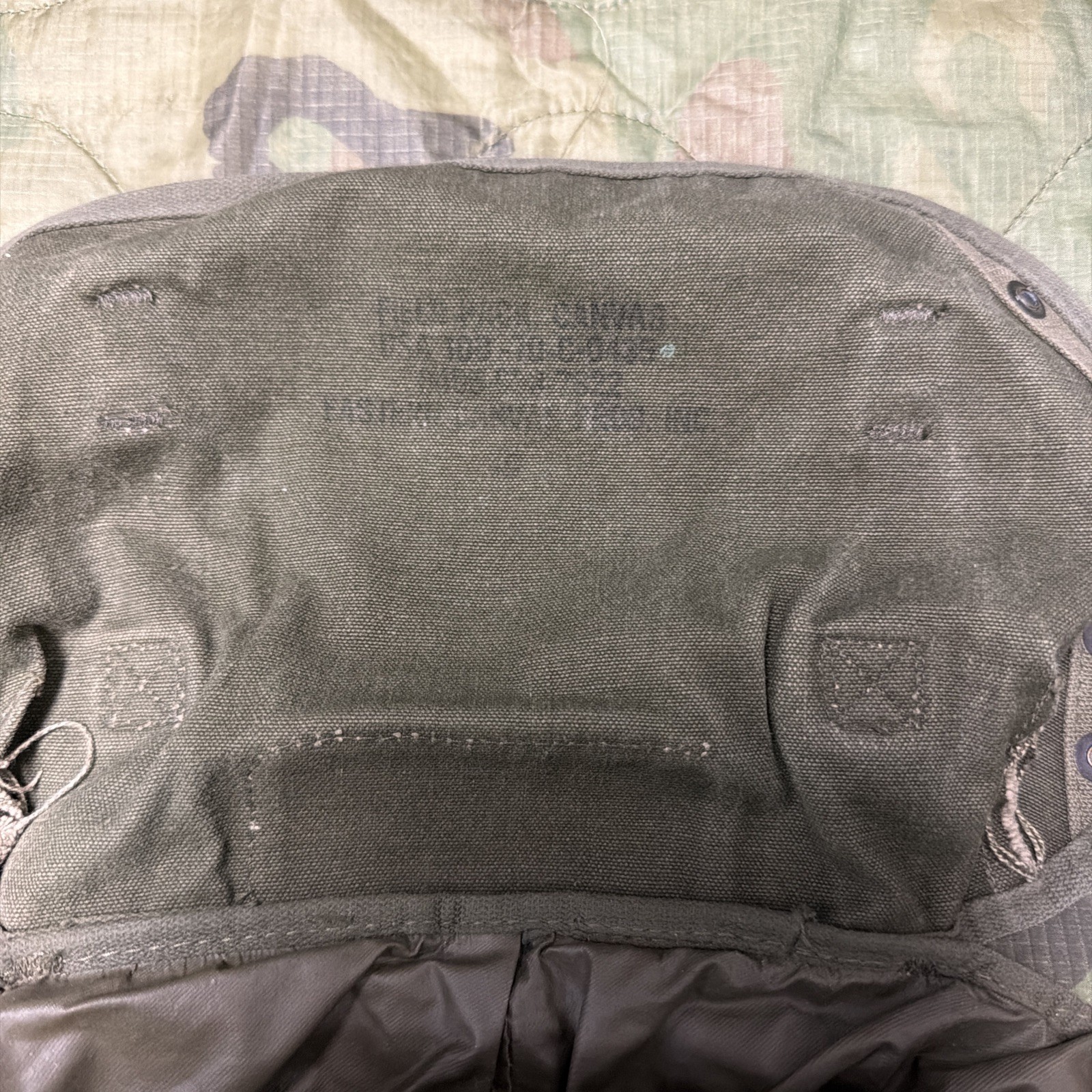 Original Vietnam War US ARMY Infantry M1956 Combat Field Butt Pack-1970 K-156