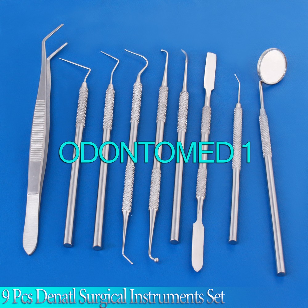 9 pcs Denatl Surgery Surgical Instruments Set DS-665
