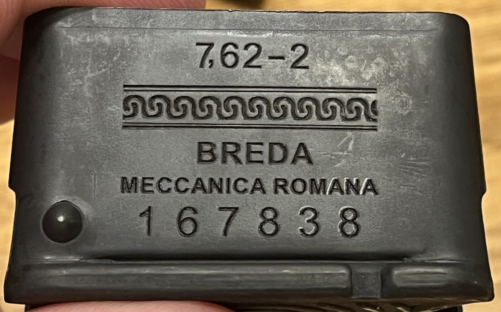 Custom Engraved M1 Garand En Bloc Clip, Have Your Rifles Markings Put On A Clip!