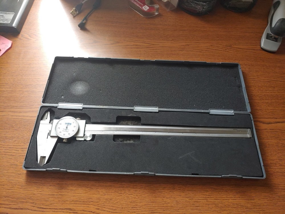 Fowler Premium 12” Dial Calipers   Stainless/Hardened